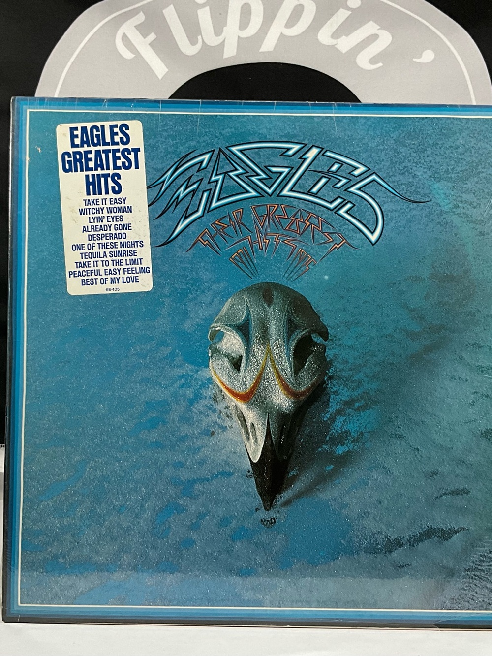 Eagles - Their Greatest Hits 1971-1975- LP 1976 Asylum 6E-105 - VG+